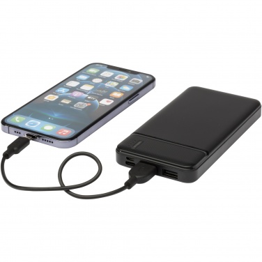 Logotrade ärikingi foto: Loop 10 000 mAh taaskasutatud plastist toitepank 