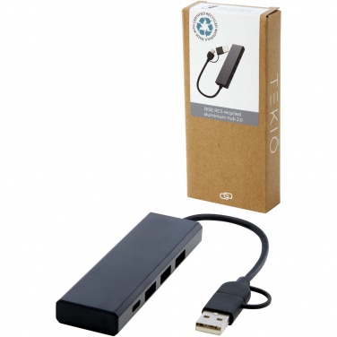 Logotrade reklaamkingi foto: Rise RCS-i taaskasutatud alumiiniumist USB 2.0 jaotur