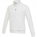 Galena unisex Aware™ taaskasutatud täistõmblukuga kampsun, Valge