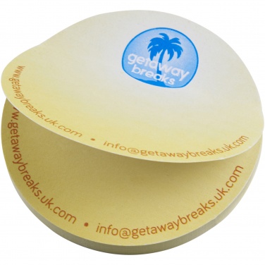 Logotrade ärikingid pilt: Sticky-Mate® ringikujulised taaskasutatud kleeppaberid