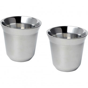 Logotrade meene foto: Duo 80 ml RCS sertifikaadiga roostevabast terasest espressotassi komplekt 
