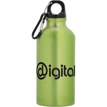 Logotrade reklaamtooted pilt: Oregon 400 ml alumiiniumist veepudel karabiiniga