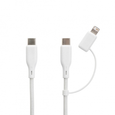 Logotrade reklaamkingituse foto: Boost RCS taaskasutatud PET 20W tüüpi C 2 tk laadimiskomplekt