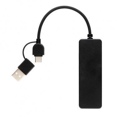 Logotrade firmakingituse foto: RCS taaskasutatud plastist kahe sisendiga USB-jaotur