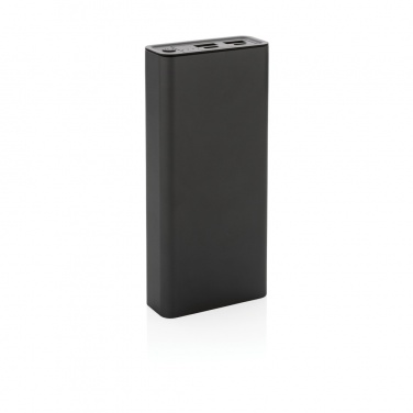 Logotrade reklaamkingituse foto: Terra RCS taaskasutatud 20 W alumiiniumist akupank 20 000 mAh