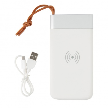 Logotrade firmakingitused pilt: Aria 8000 mAh 5W juhtmevaba laadimise akupank