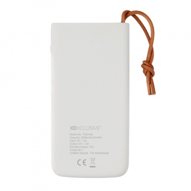 Logotrade meene foto: Aria 8000 mAh 5W juhtmevaba laadimise akupank