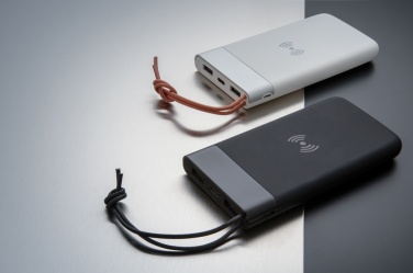 Logotrade reklaamkingid pilt: Aria 8000 mAh 5W juhtmevaba laadimise akupank