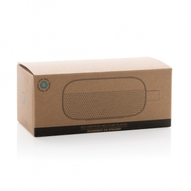Logotrade ärikingi foto: RCS taaskasutatud plastist Soundbox 5W kõlar