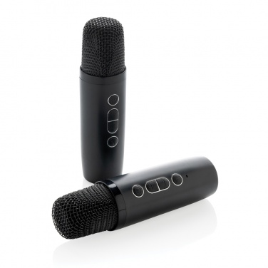 Logotrade ärikingid pilt: Singvibe RCS taaskasutatud plastikust karaokekomplekt topeltmikrofoniga