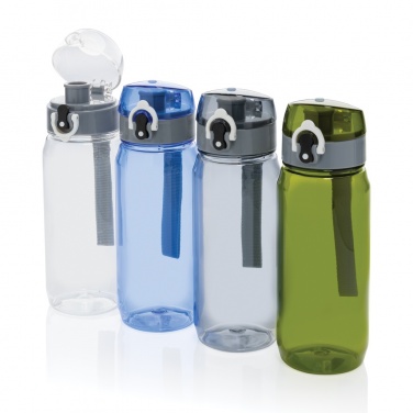 Logotrade firmakingituse foto: Yide RCS Recycled PET lekkekindel lukustatav veepudel 600ml