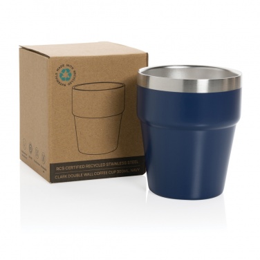 Logo trade reklaamkingi pilt: Clark RCS kahe seinaga kohvitass 300ml