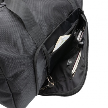Logo trade reklaamkingituse pilt: Swiss Peak AWARE™ RPET Voyager nädalavahetusekott