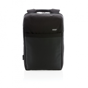 Logotrade ärikingid pilt: Swiss Peak 15-tolline vargusvastane RFID ja USB seljakott PVC-vaba