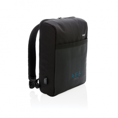 Logotrade firmakingid pilt: Swiss Peak 15-tolline vargusvastane RFID ja USB seljakott PVC-vaba