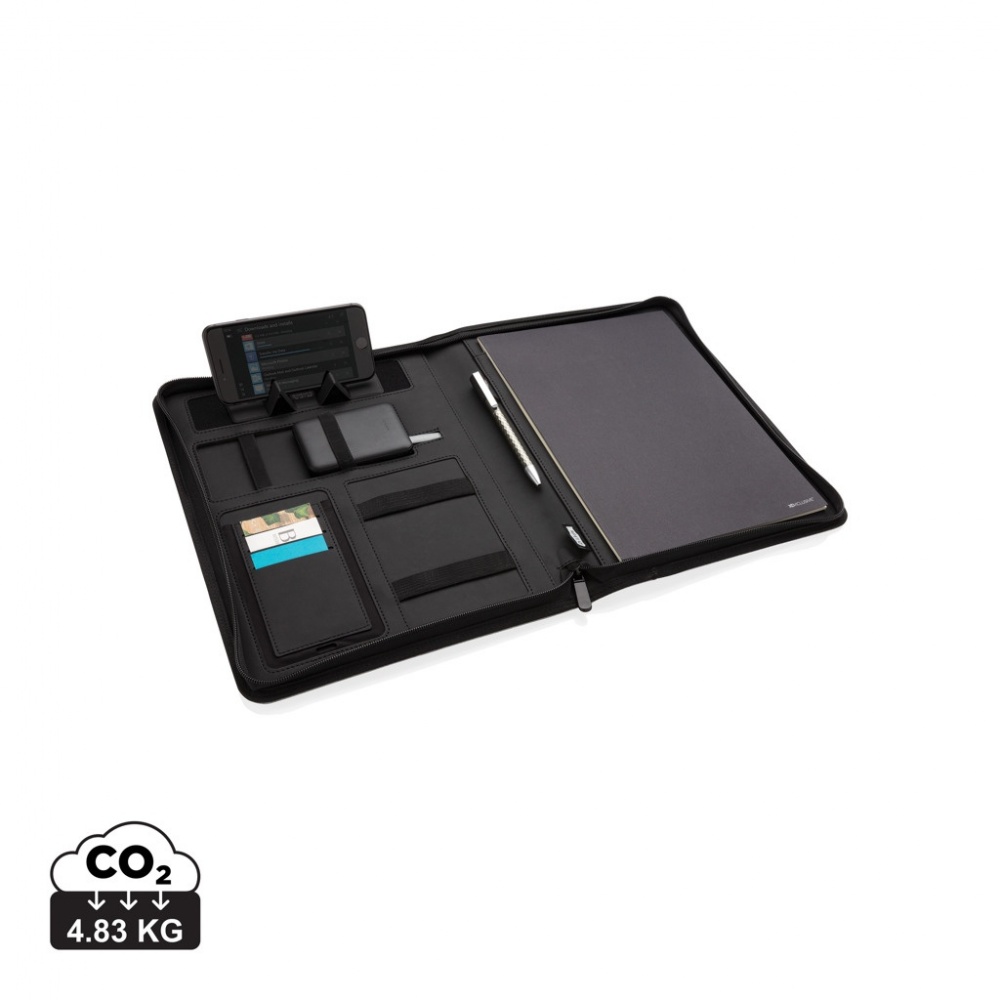 Logotrade ärikingid pilt: Air 5W juhtmevaba laadimisega portfolio A4 koos 5000 mAh akupangaga