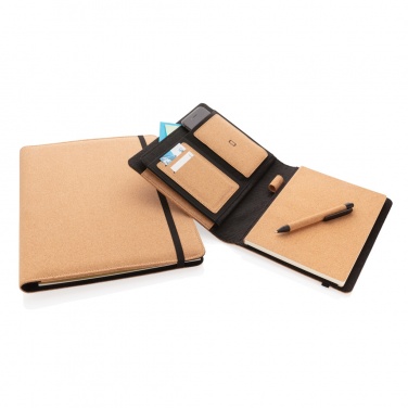Logo trade reklaamtoote pilt: Deluxe korgist portfolio A5 koos pliiatsiga
