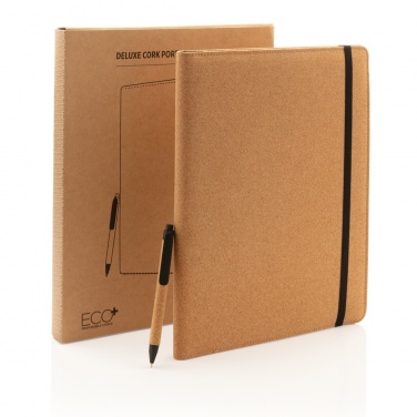 Logo trade reklaamkingi pilt: Deluxe korgist portfolio A4 koos pliiatsiga