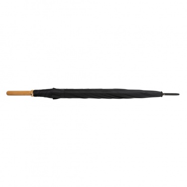 Logotrade ärikingi foto: 27" Impact AWARE™ RPET 190T automaatselt avatav bambusest vihmavari