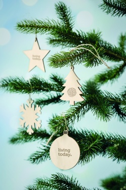 Logotrade ärikingituse foto: Snowflake Tree riidepuu