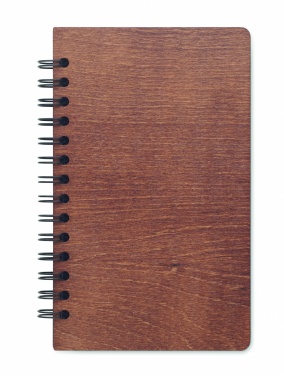 Logotrade ärikingitused pilt: A5 kasepuidust märkmik GROWBOOK™
