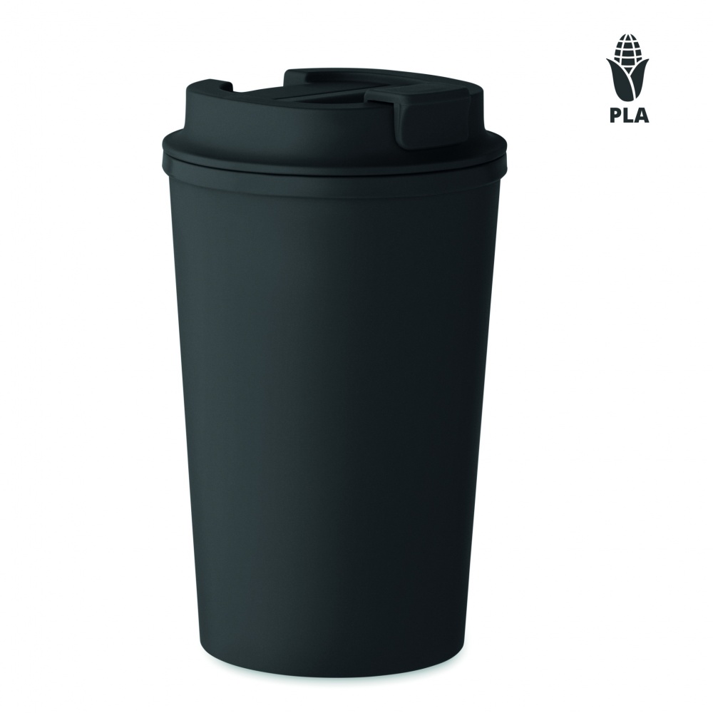 Logo trade reklaamkingi pilt: Maisist topeltseintega termoskruus 350 ml