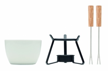 Logo trade ärikingi pilt: Keraamiline fondüü komplekt 240 ml