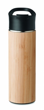 Logo trade reklaamtoote pilt: Bambusest 450ml termospudel