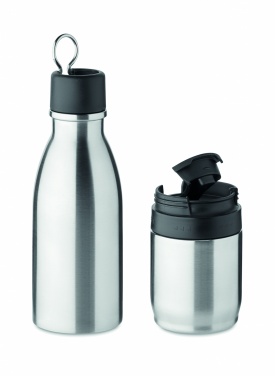 Logotrade reklaamkingi foto: 2 ühes topeltseinaga pudel 500ml