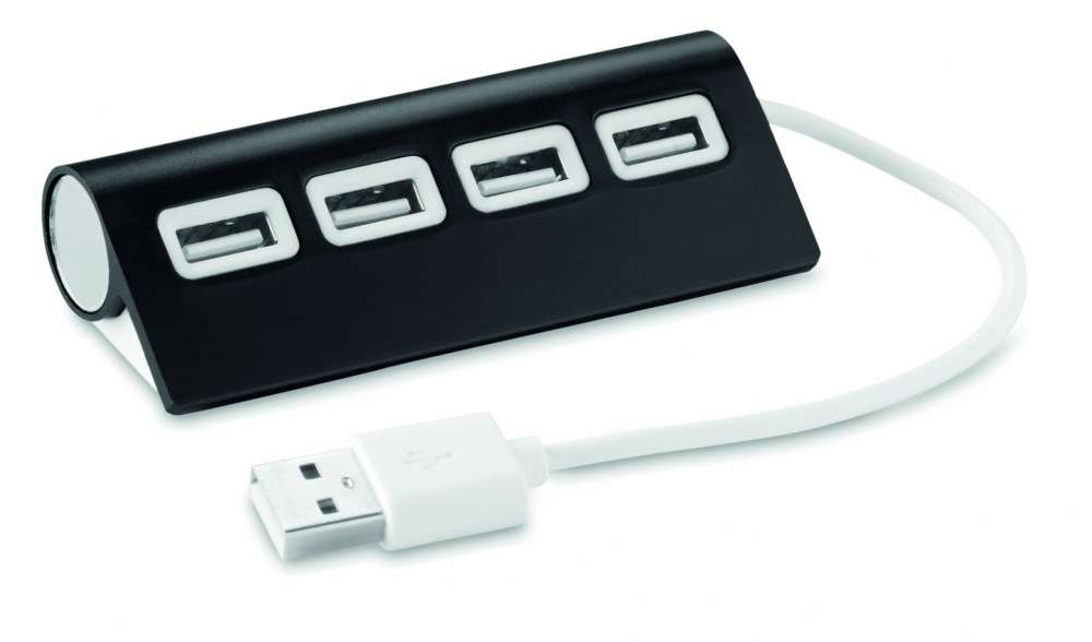 Logotrade reklaamkingid pilt: 4-pordiline USB-jaotur
