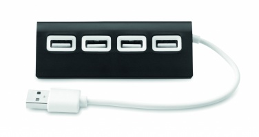 Logo trade reklaamkingituse pilt: 4-pordiline USB-jaotur