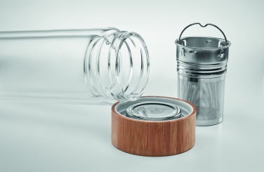 Logotrade firmakingid pilt: Kaheseinaline klaaspudel 400ml München
