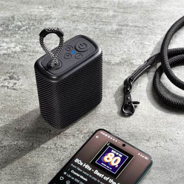 Logotrade firmakingi foto: Veekindel bluetooth kõlar HARDEOL Schwarzwolf