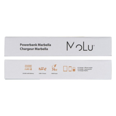 Logo trade reklaamkingituse pilt: Akupank 20 000 mAh MARABELLA MoLu