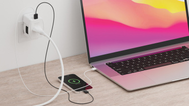 Logotrade meened pilt: SKROSS World Travel Adapter MUV 65W PD USB C kaabliga