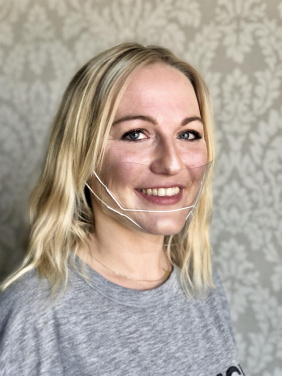 Logotrade reklaamkingid pilt: ATENA läbipaistev näokaitse-mask suu ja nina jaoks 1461162