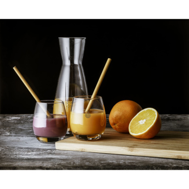 Logotrade ärikingi foto: ECO Bamboe Straw Komplekt bambusest kõrred