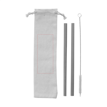 Logotrade ärikingitused pilt: ECO Bamboe Straw Komplekt bambusest kõrred