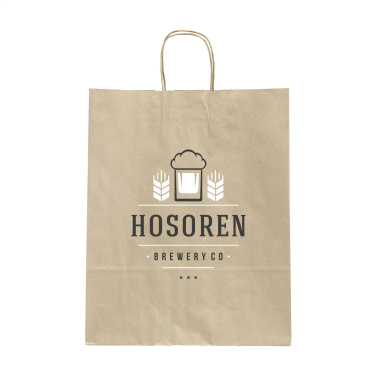 Logo trade firmakingituse pilt: Leaf It Bag taaskasutatud murupaber (90 g/m²) M