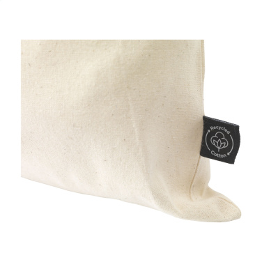 Logotrade meened pilt: Naturaalsest GRS-i taaskasutatud puuvillast kingikott (150 g/m²) L