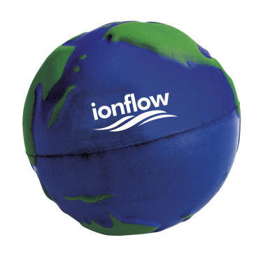 Logotrade reklaamtooted pilt: StressGlobe Ø 6,5 cm stressipall