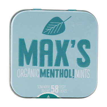 Logotrade reklaamtoote foto: Max's Mints mentooliga pastillid