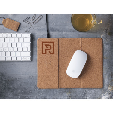 Logotrade reklaamkingitused pilt: Korgist juhtmevaba laadimisega hiirepadi