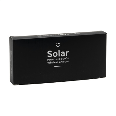Logotrade firmakingituse foto: Solar Powerbank 8000+ juhtmevaba laadija