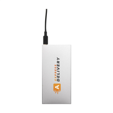 Logotrade reklaamkingitused pilt: Tecco GRS Recycled Alu Powerbank 5000 välislaadija