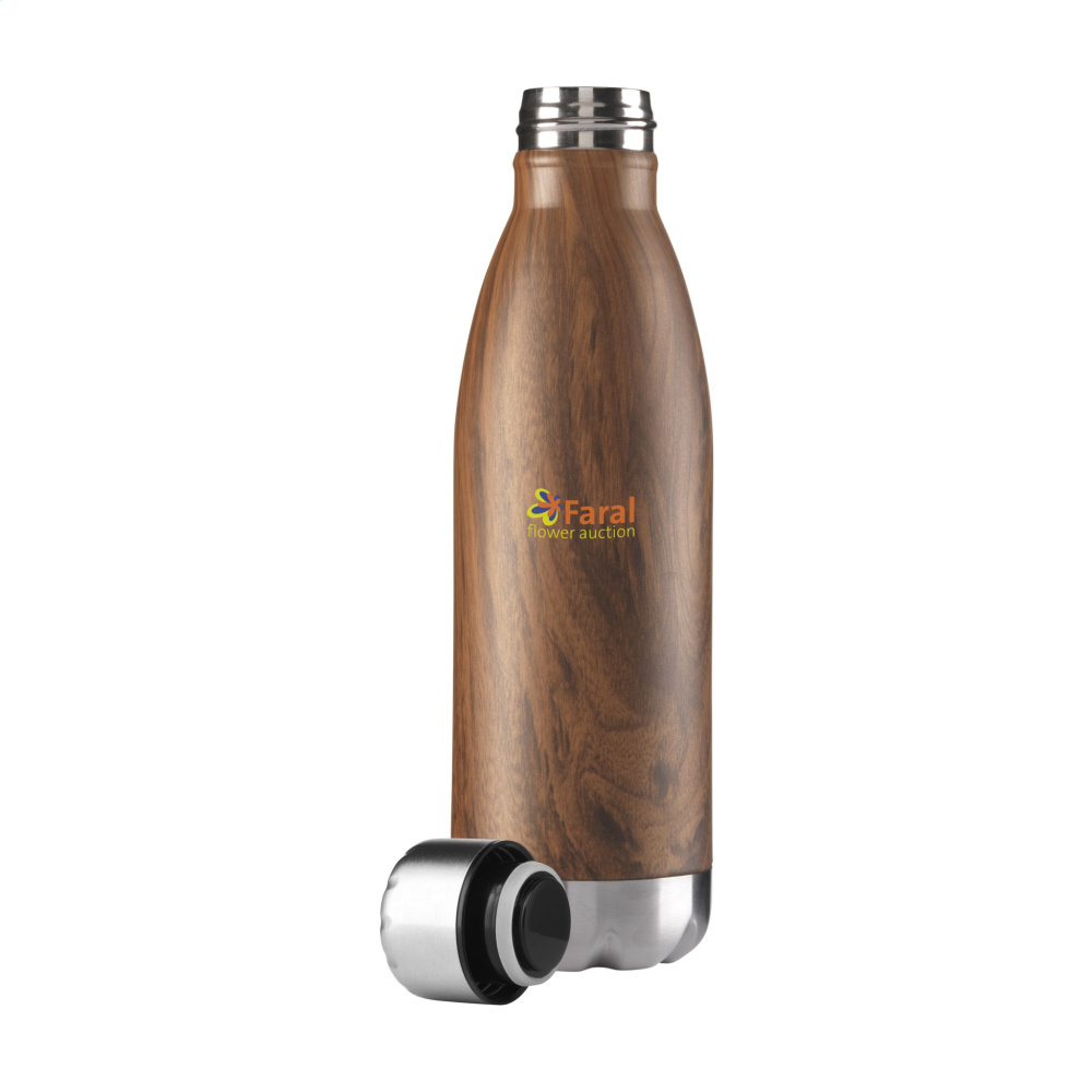 Logotrade reklaamtooted pilt: Topflask Wood 500 ml joogipudel