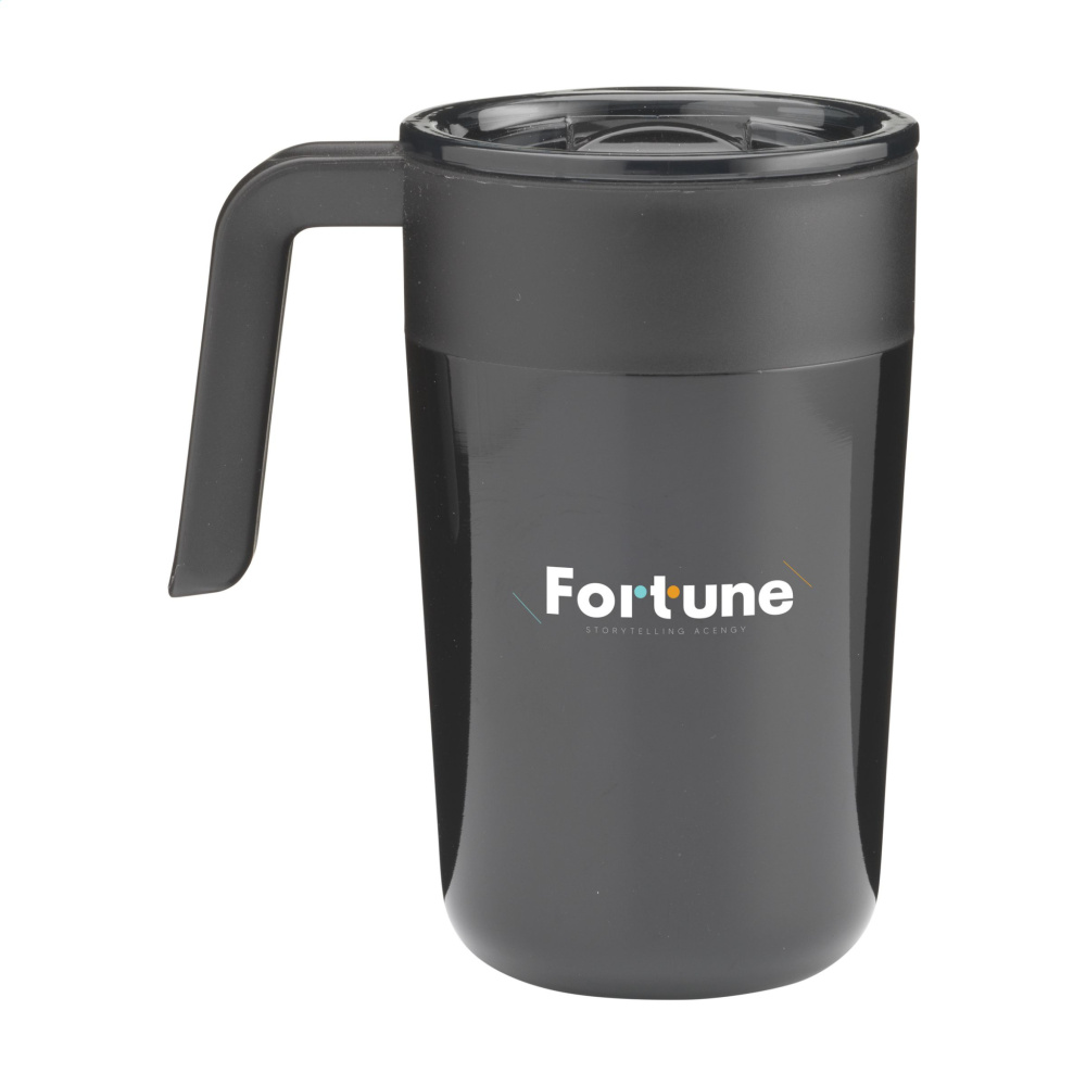 Logotrade reklaamkingituse foto: Fika RCS Recycled Steel Cup 400 ml termotass