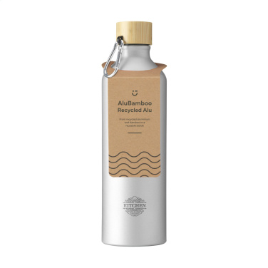 Logotrade firmakingi foto: AluBamboo GRS Recycled Alu 750 ml veepudel