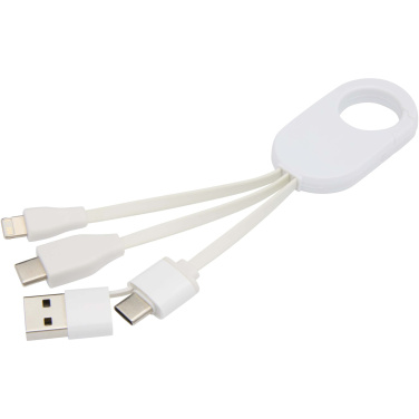 Logotrade firmakingi foto: Troop 4-in-1 taaskasutatud plastist laadimiskaabel