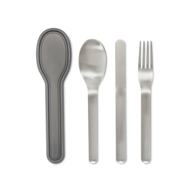 Logotrade ärikingituse foto: Must+Blum söögiriistade komplekt